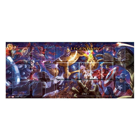 MARVEL: "LEGENDARY" DECK BUILDING GAME - THANOS VS THE AVENGERS PLAYMAT