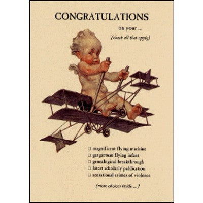 Celebration Card | Magnificent Flying Machine