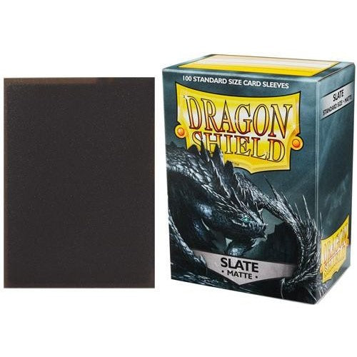 legendary deck box yugioh Dragon Shield Sleeves: Matte Slate – Pandemonium Books and Games