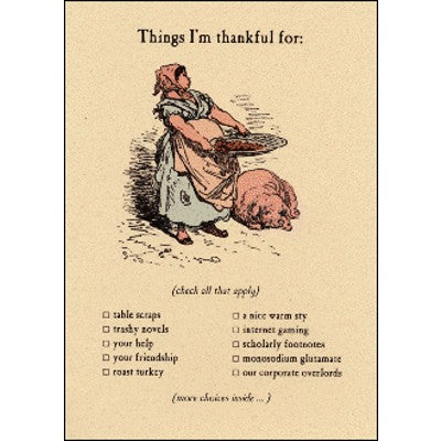 Gratitude Card | Table Scraps