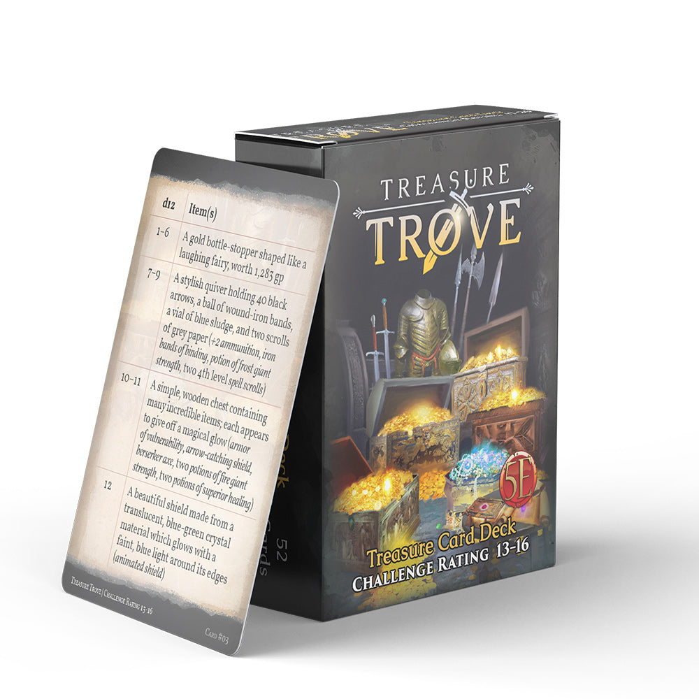 Treasure Deck CR 13-16