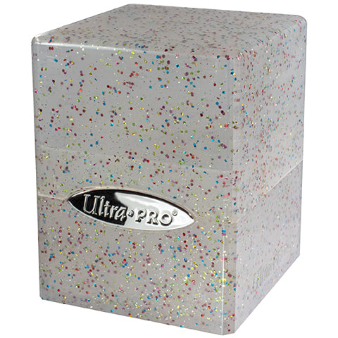 Ultra Pro Satin Cube Glitter Clear