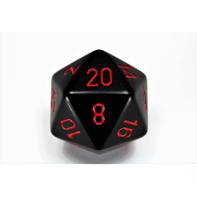 1D20 Opaque | Black/Red