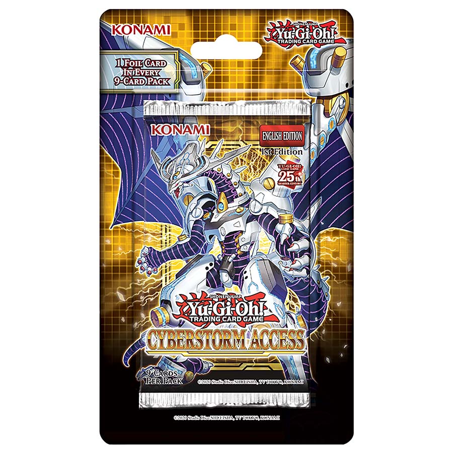 Yu-Gi-Oh! Cyberstorm Access Booster Pack Pandemonium Books and Games Yu-Gi-Oh! Cyberstorm Access Booster Pack Pandemonium Books and Games