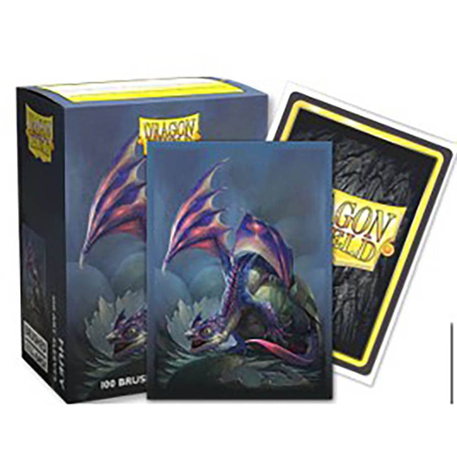 Dragon Shield 100ct Brushed Art Sleeves - Baby Dragon Huey