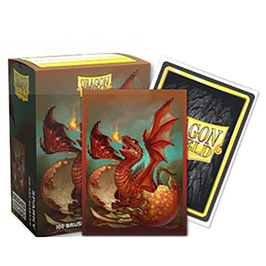 Dragon Shield 100ct Brushed Art Sleeves - Baby Dragon Sparky