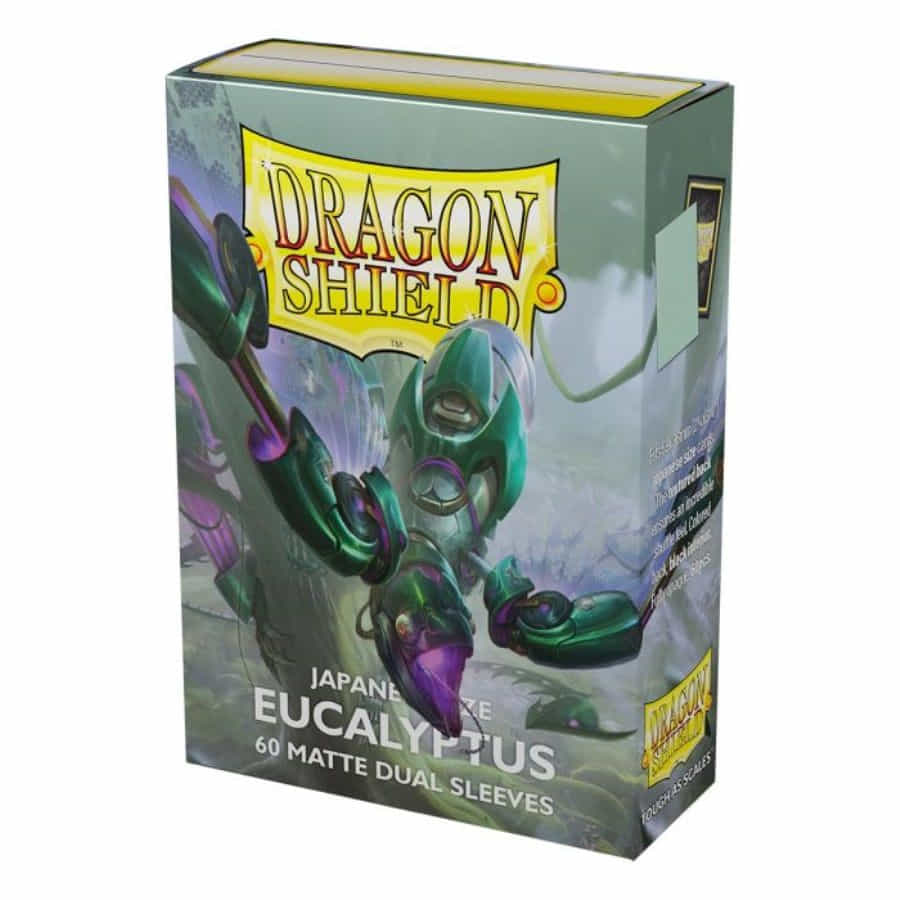 Dragon Shield 100CT Box Deck Protectors MINI Dual Matte Eucalyptus Lehel