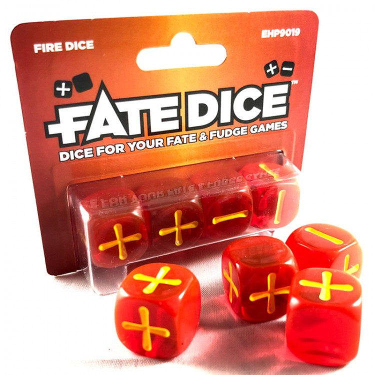 RPG Dice Set | Fate - Fire