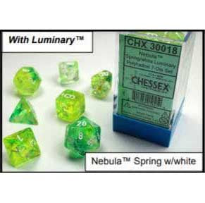 10D10 Nebula Series Dice Set | Luminary Spring