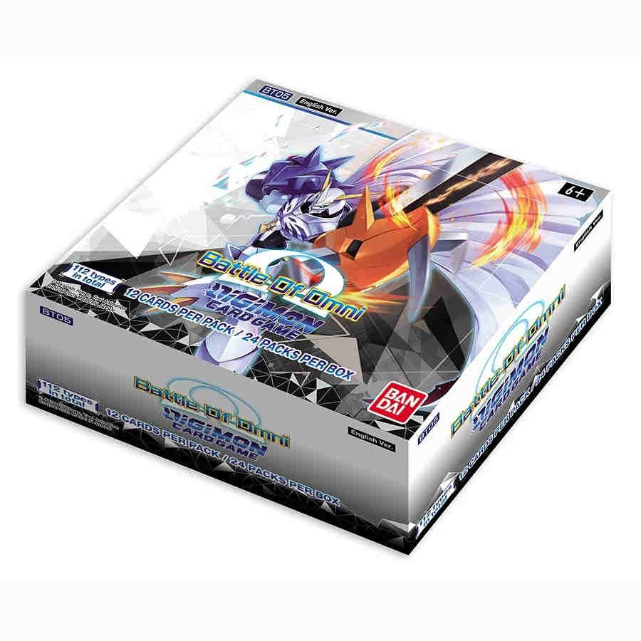 Digimon TCG: Battle of Omni Box BT-05 Pandemonium Books and Games Digimon TCG: Battle of Omni Box BT-05 Pandemonium Books and Games