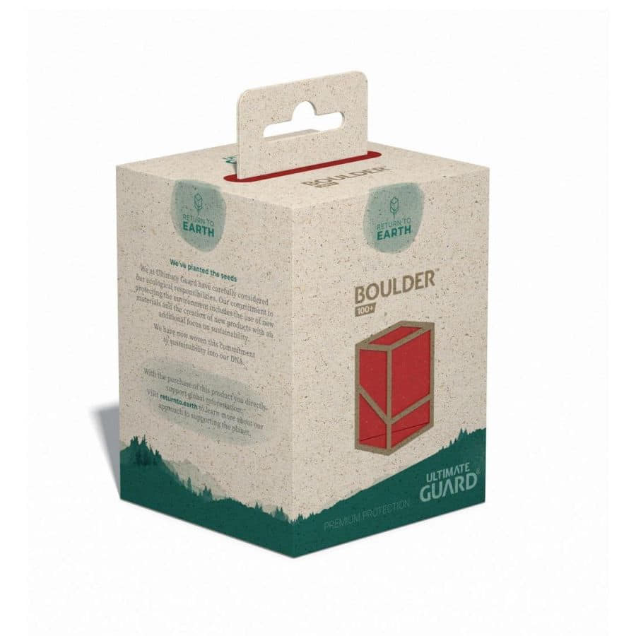 Ultimate Guard Boulder 100+ Return to Earth Red