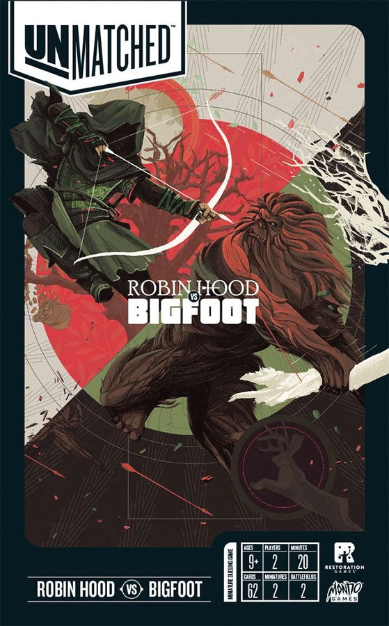 Unmatched: Battle of Legends - Robin Hood vs. Bigfoot