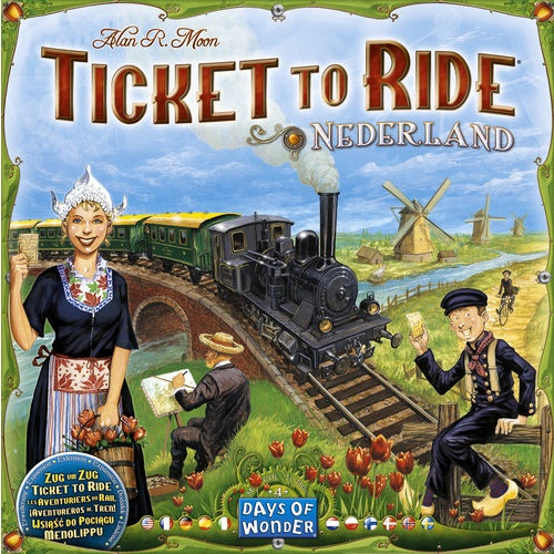 Ticket to Ride Map Collection 4 Nederland