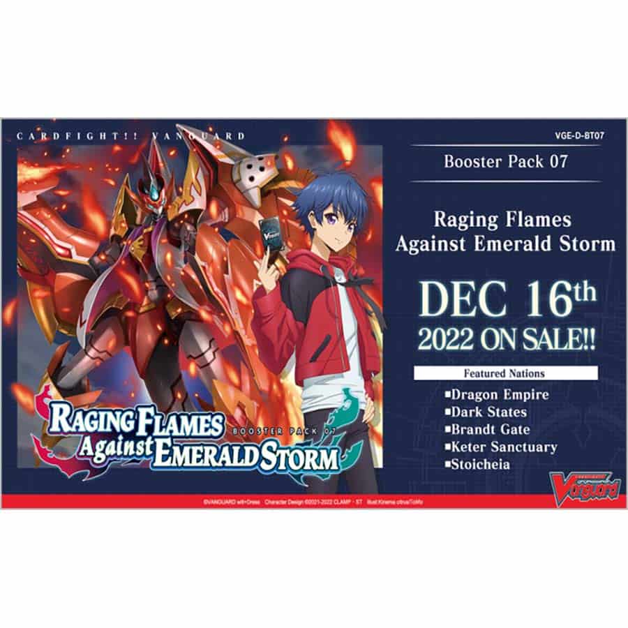 Cardfight Vanguard overDress: Raging Flames Against Emerald Storm