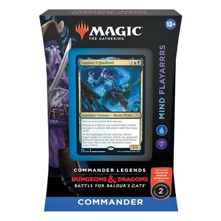 Magic: The Gathering - Mind Flayarrrs Commander Deck - Commander Legen Pandemonium Books and Games Magic: The Gathering - Mind Flayarrrs Commander Deck - Commander Legen Pandemonium Books and Games