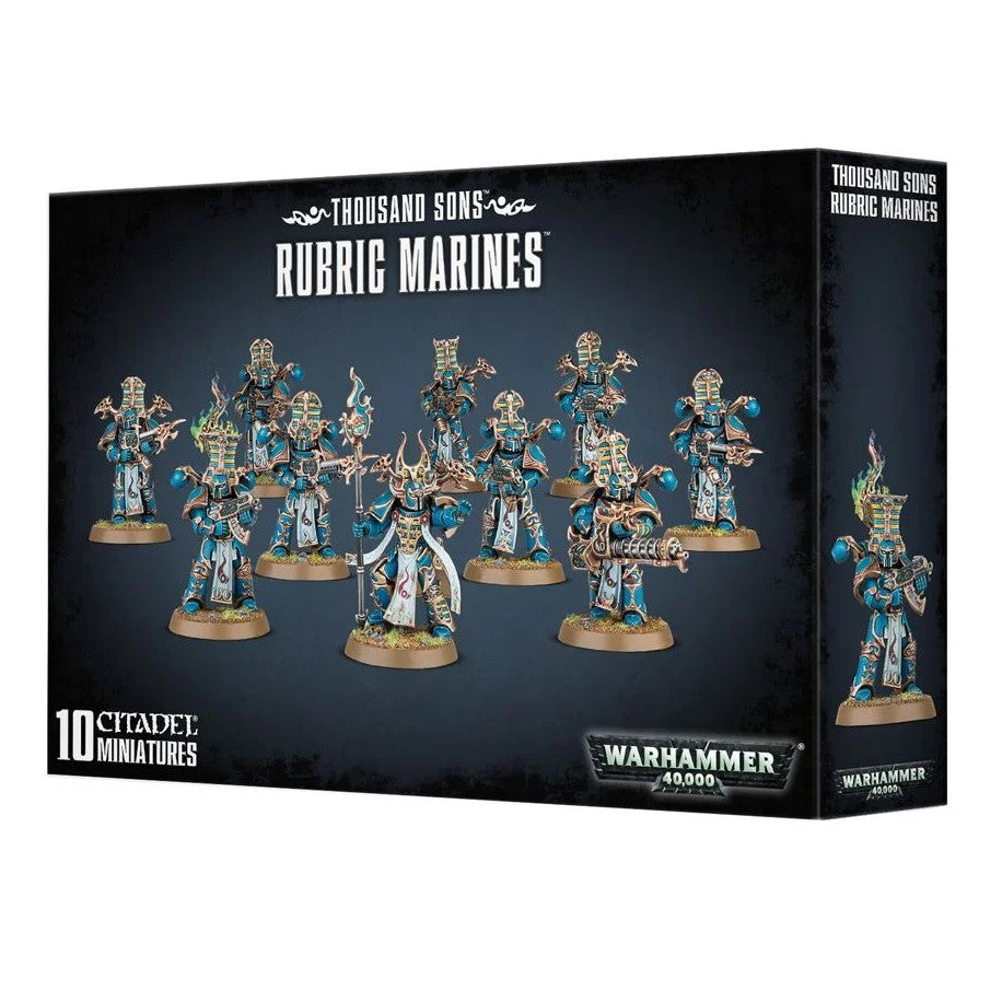 Warhammer 40K: Thousand Sons Rubric Marines