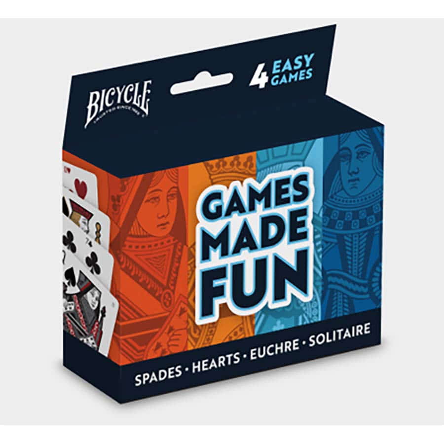 Playing Cards: 4-Game Pack