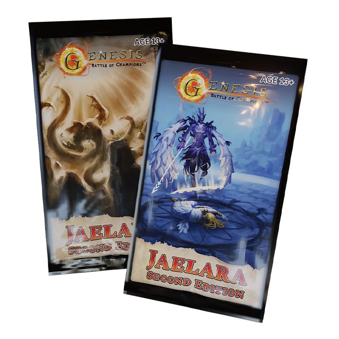 Sale: Genesis: Battle of Champions Jaelara Booster Pack 2nd Edition –  Pandemonium Books and Games