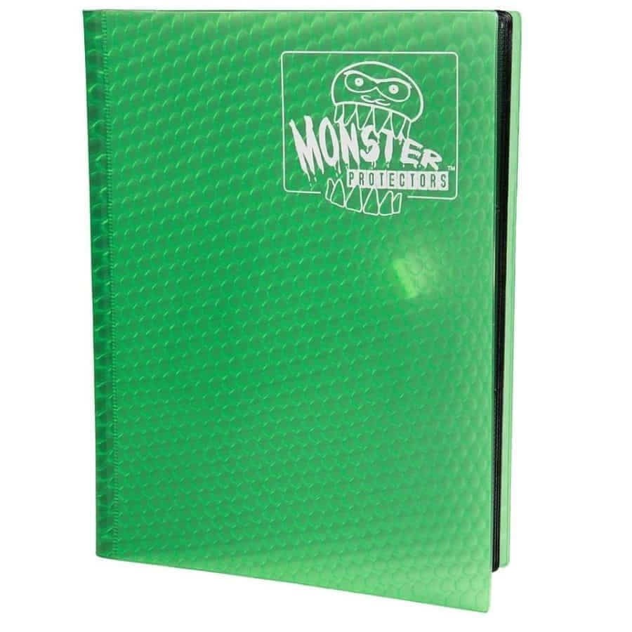 Monster Binders: 9 Pocket: Holofoil Green