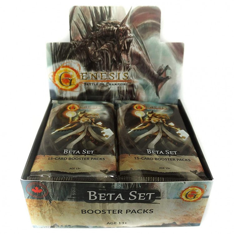 Genesis: Battle of Champions Beta Booster Pack – Pandemonium Books and Games