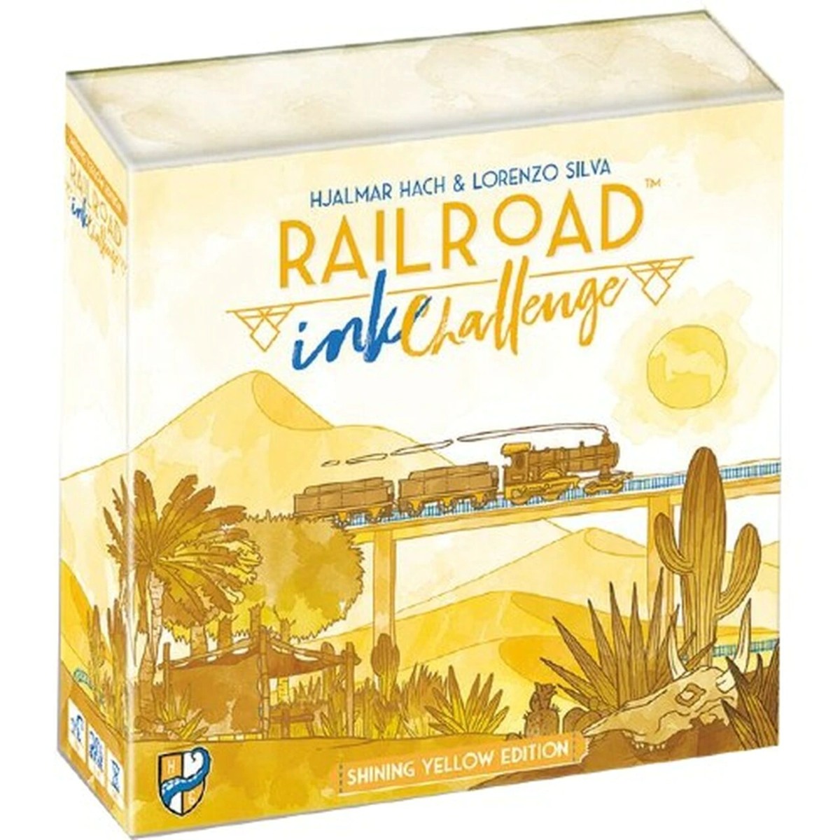 Railroad Ink Challenge: Shining Yellow Edition