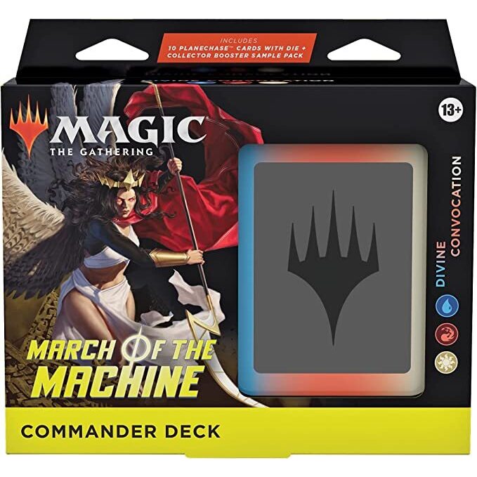 MtG - March of the Machine Commander Deck: Divine Convocation Pandemonium Books and Games MtG - March of the Machine Commander Deck: Divine Convocation Pandemonium Books and Games