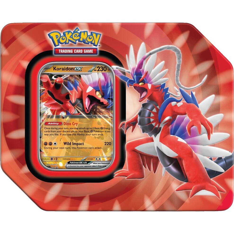 Pokemon Paldea Legends Tin