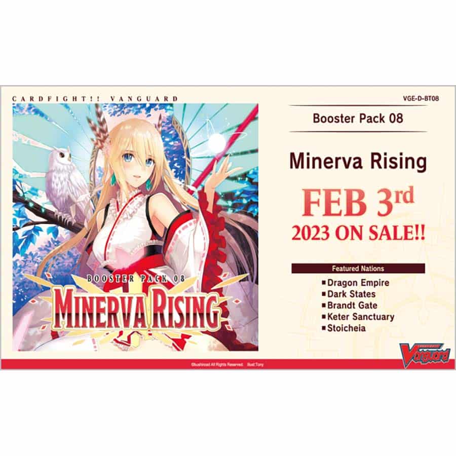 Cardfight Vanguard overDress: Minerva Rising Booster Pack