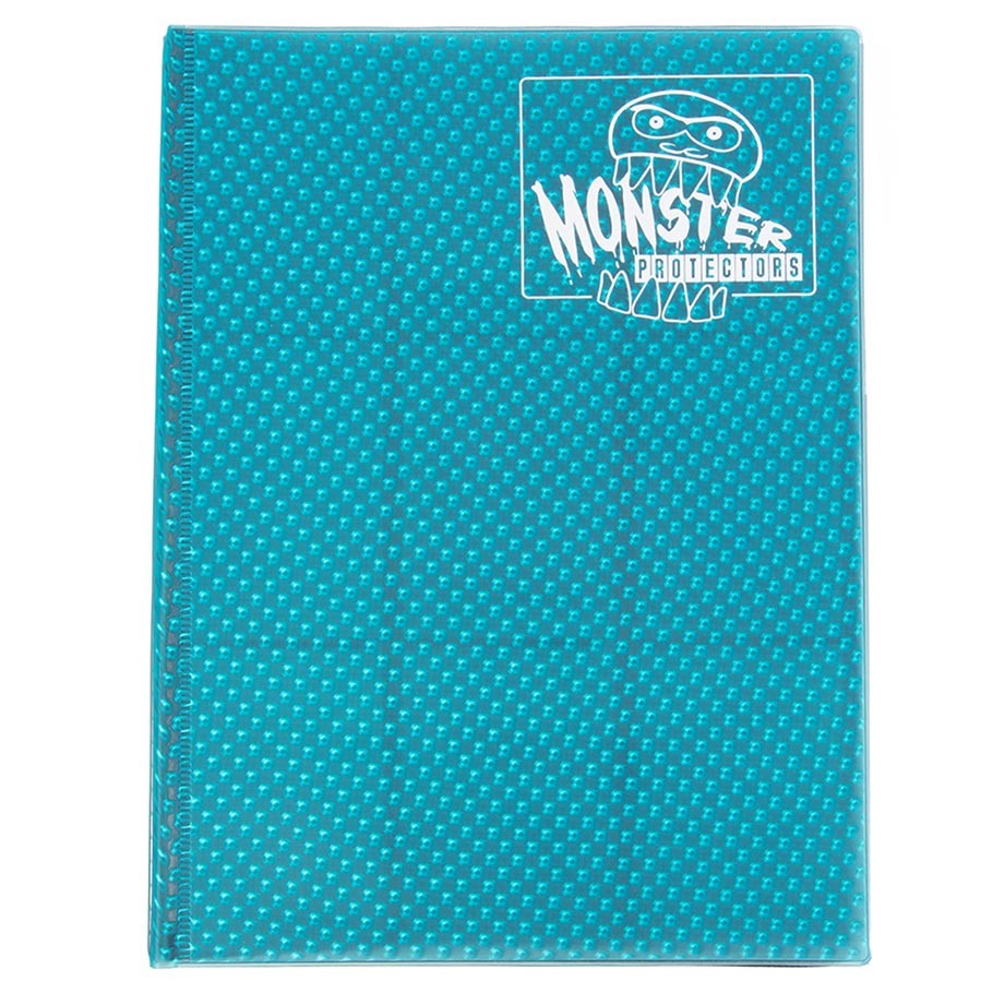 Binder: 4pkt: Monster: Holo Aqua BU