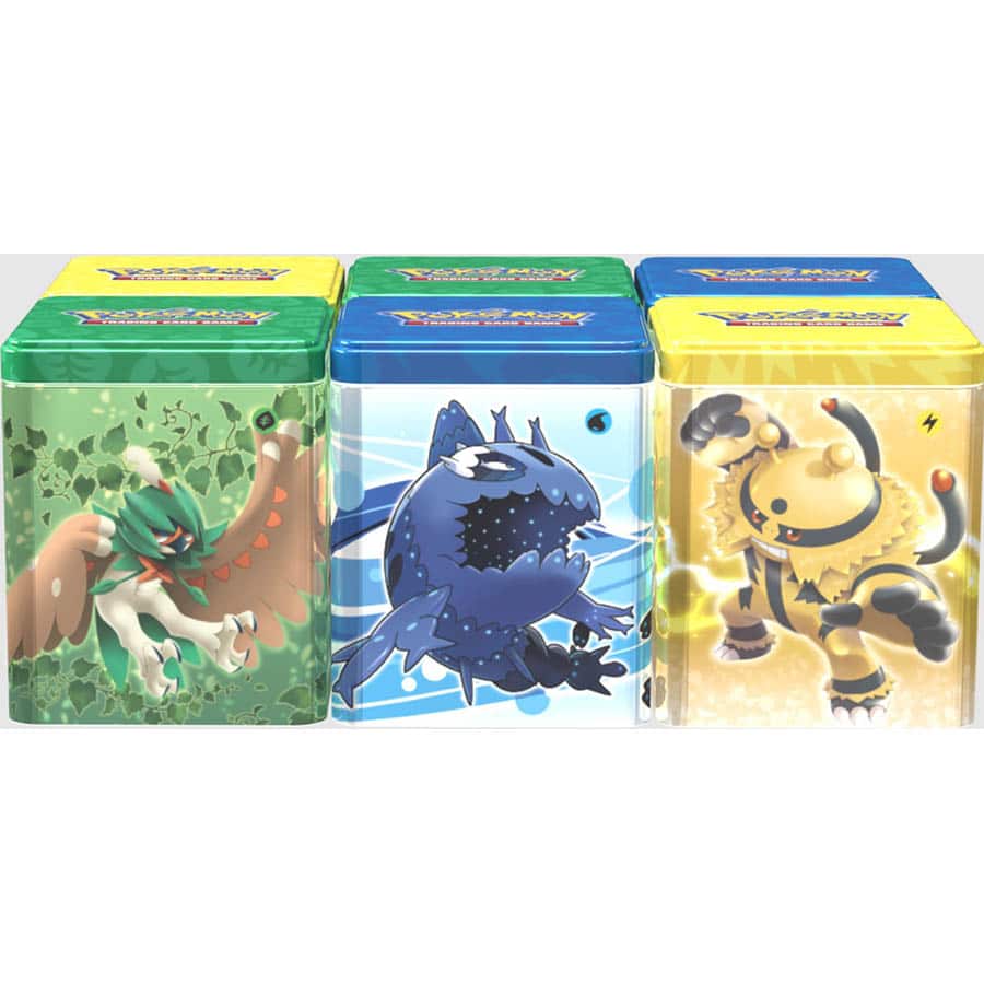 Pokemon Stacking Tins