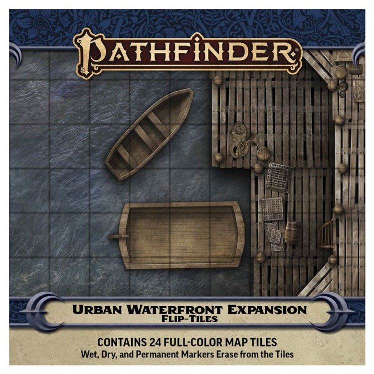 sale - Pathfinder 2E: Flip-Tiles: Urban Waterfront Expansion