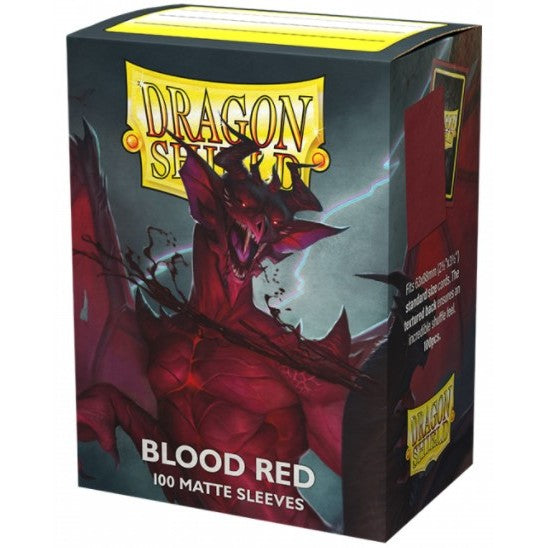 Dragon Shield 100CT Box Matte Blood Red