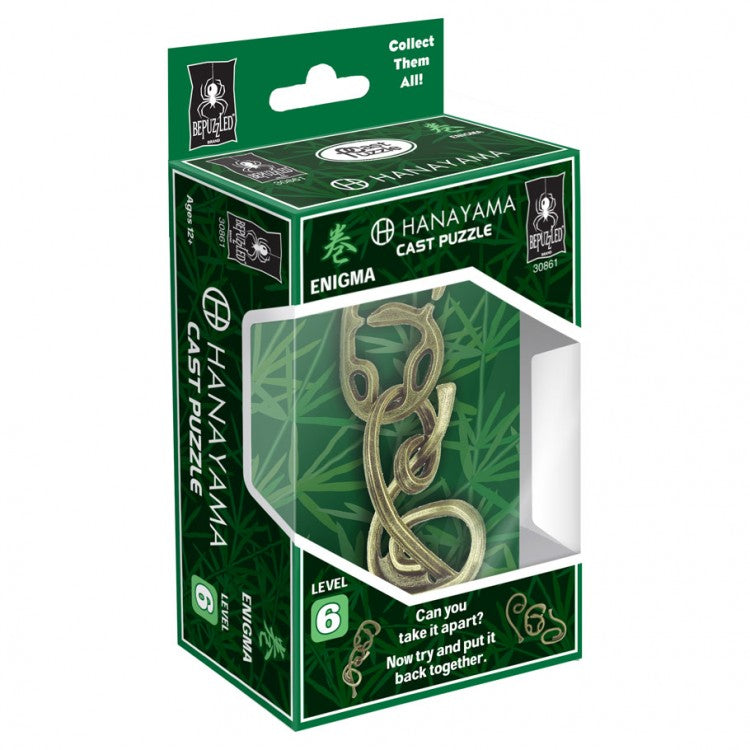 Hanayama Cast Puzzle LVL 6 | Enigma