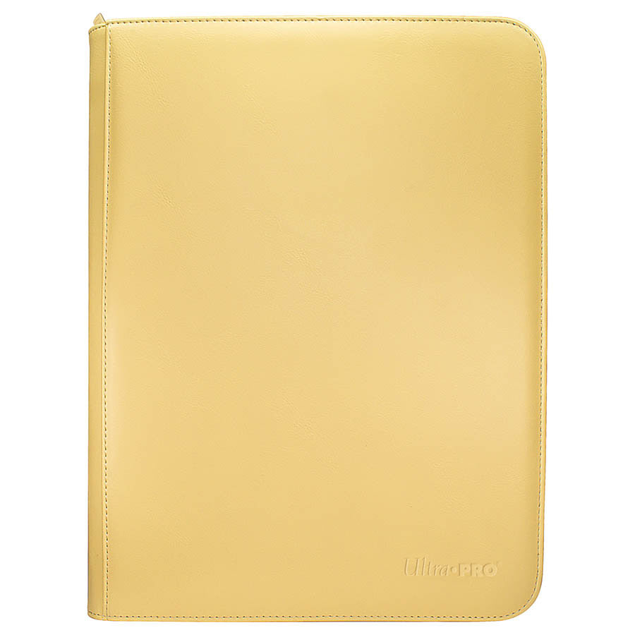 Ultra Pro Zippered PRO Binder 9 Pocket Vivid Yellow