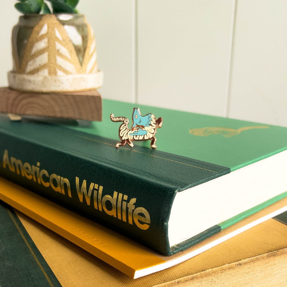 Precious Things Enamel Pin | Paperclip Dragon