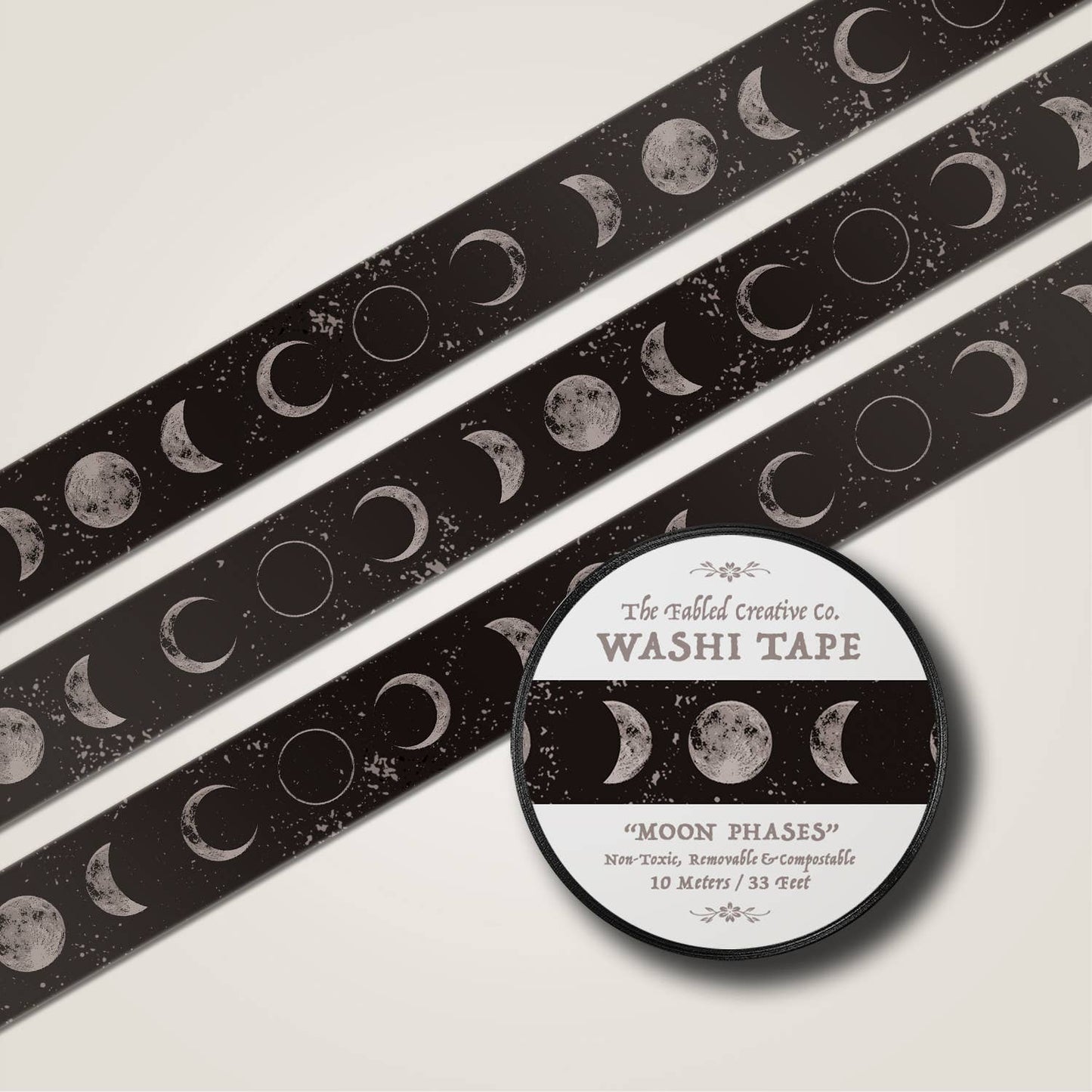 FCC Washi Tape | Moon Phases