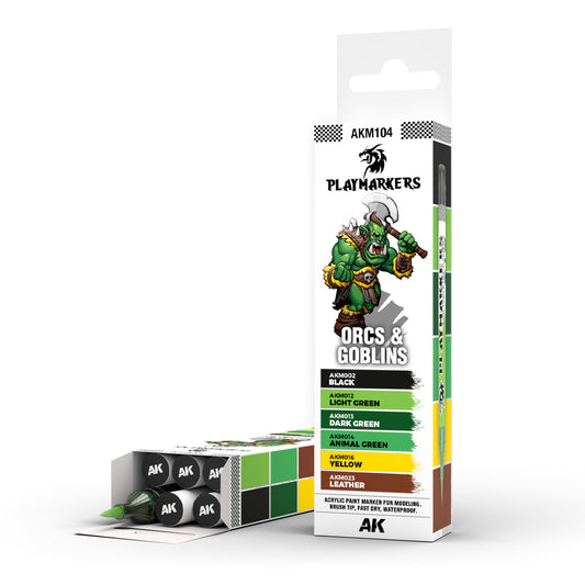 Orcs and Goblins Set - PLAYMARKERS - AK INTERACTIVE