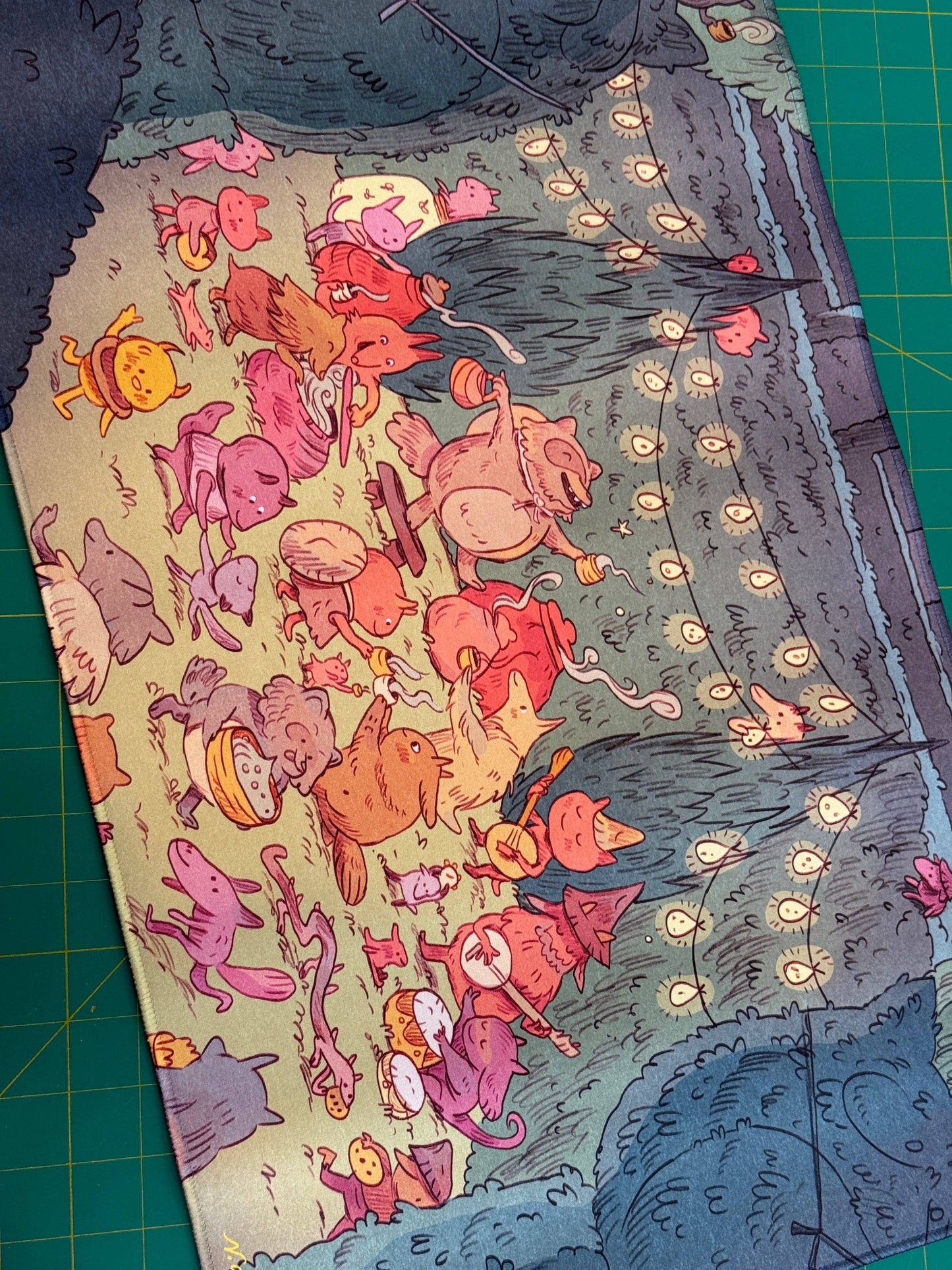 Maze's End Art Play-Mat