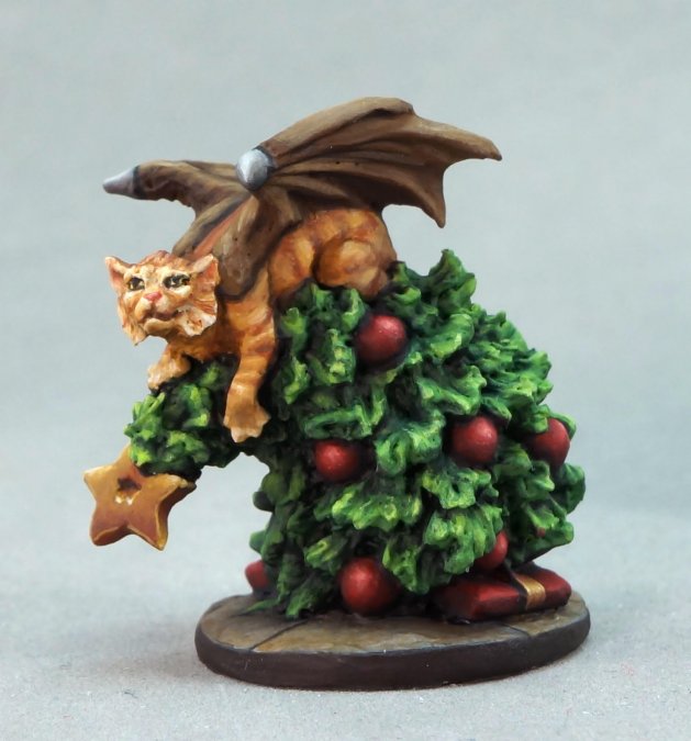 Cat Dragon in Tree