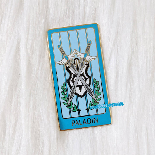 D&D Class Tarot Enamel Pin Series | The Paladin