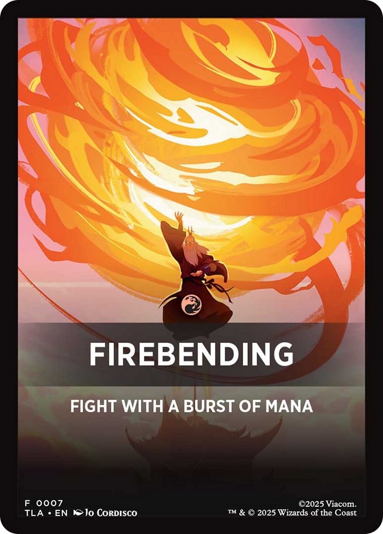 Firebending Theme Card [Avatar: The Last Airbender]