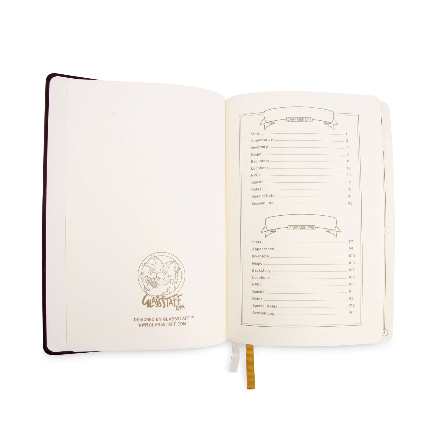 D&D 5E Player Journal | Brown