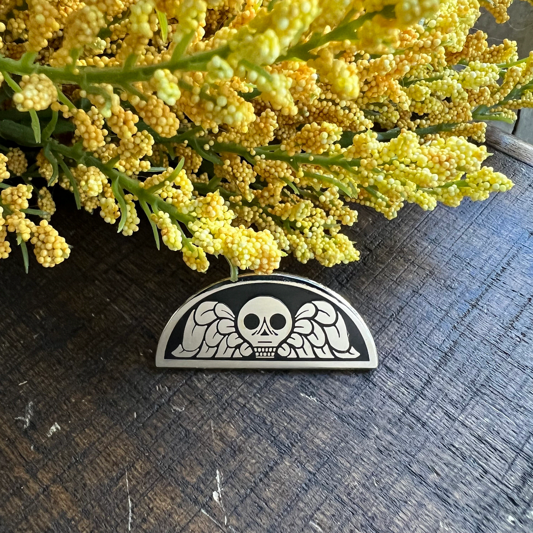 WD Enamel Pin | Salem Death's Head