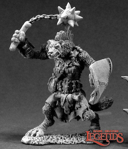 Boneflail, Gnoll Cleric [Reaper 03333]