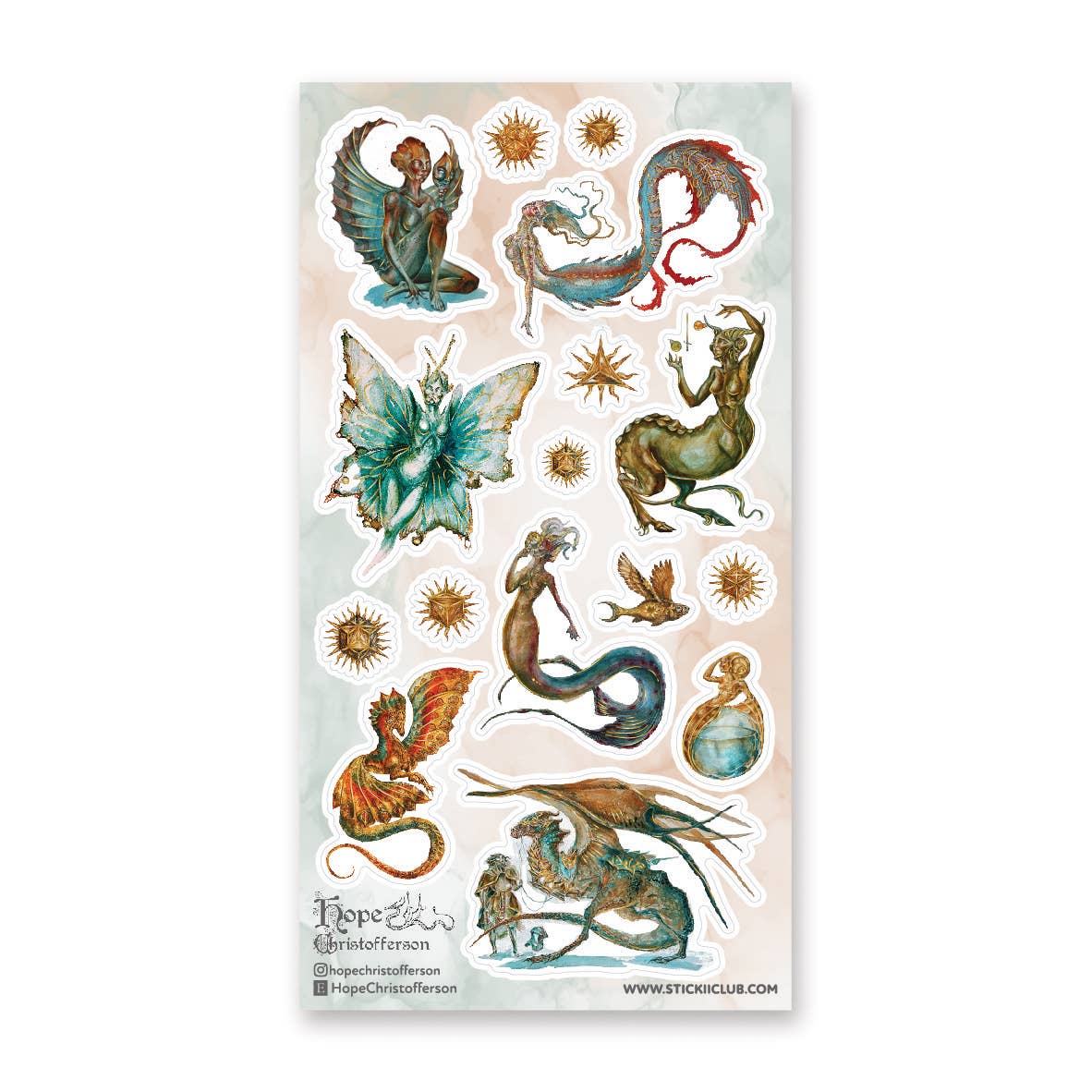 Sticker Sheet | Of Myths & Legends