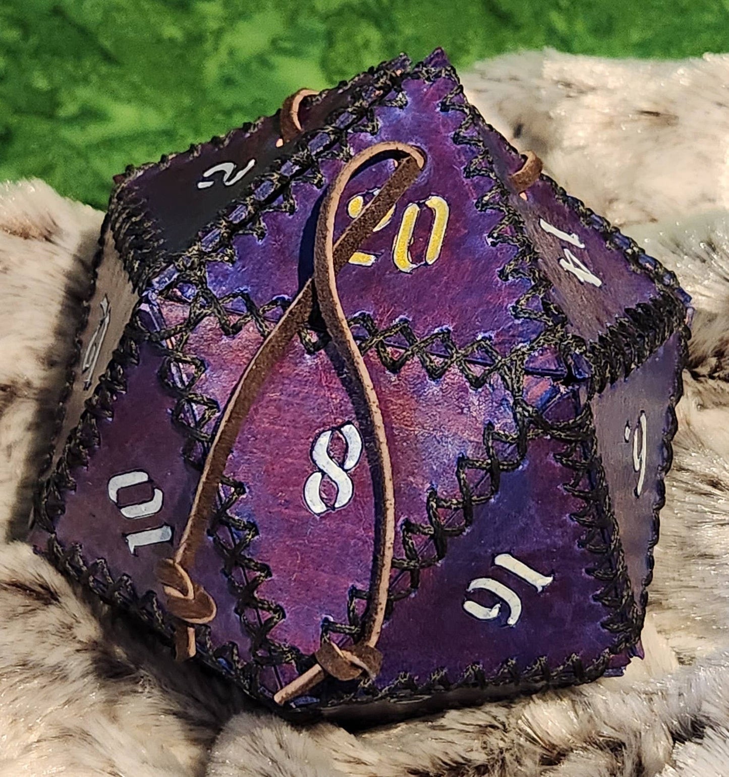 Leather Dice Pouch | D20