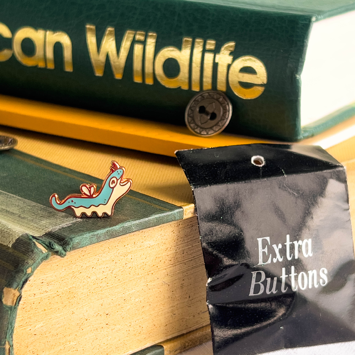 Precious Things Enamel Pin | Button Dragon