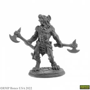 Bones USA DD: Blackmane Gnoll Ravager [Reaper 07059]
