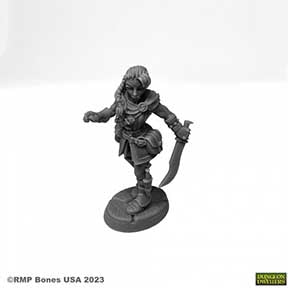 Bones USA: Emrul Gozgul, Half-Orc Female Rogue [Reaper 07098]