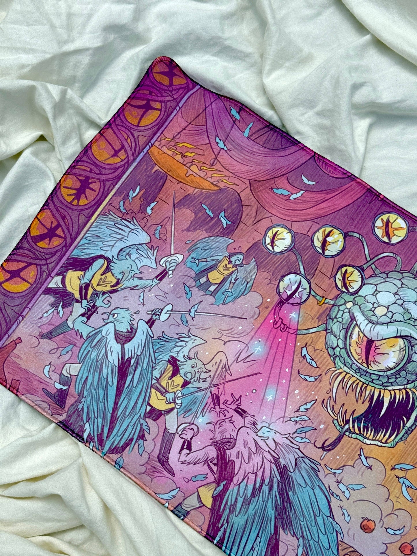 Beholder's Charm Ray Art Play-mat